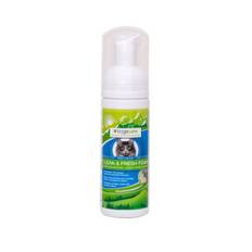Bogacare Clean Fresh Foam torrschampo för hund/katt. Förpackning: kattt