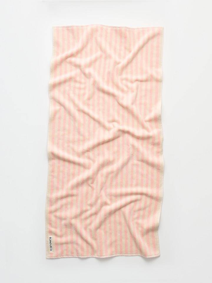Naram Håndklæde - Tropical & Creme - 70x140cm