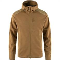 Fjällräven Keb Fleece Hoodie Men - Buckwheat Brown