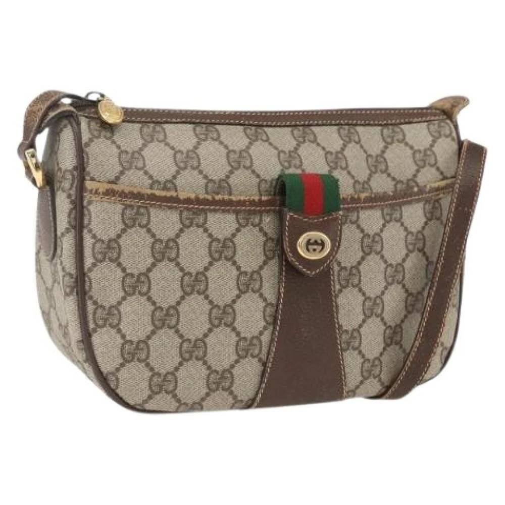 Gucci Vintage - Pre-owned Canvas Crossbody Bag Vintage - Dam - ONE Size -