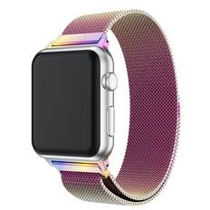 Apple Watch SE 44mm Armband Milanese Loop, Ombre