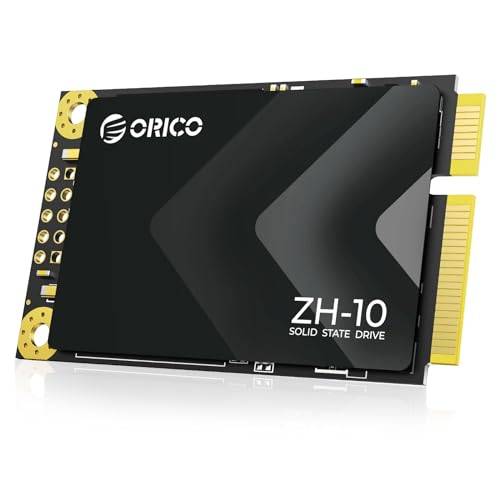 ORICO 2 TB mSATA SSD SATA III, 5 Gbps 3D NAND intern solid state enhet för bärbara datorer Ultrabooks Desktop ZH10