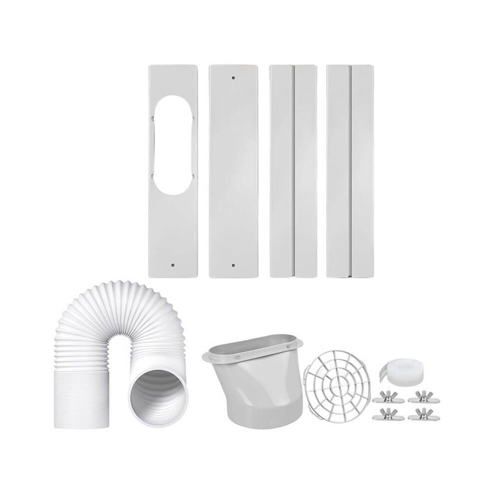 Portable Air Conditioner Window Kit:Adjustable Universal AC Seal Window Vent Kit for Sliding Vertical/Horizontal Windows