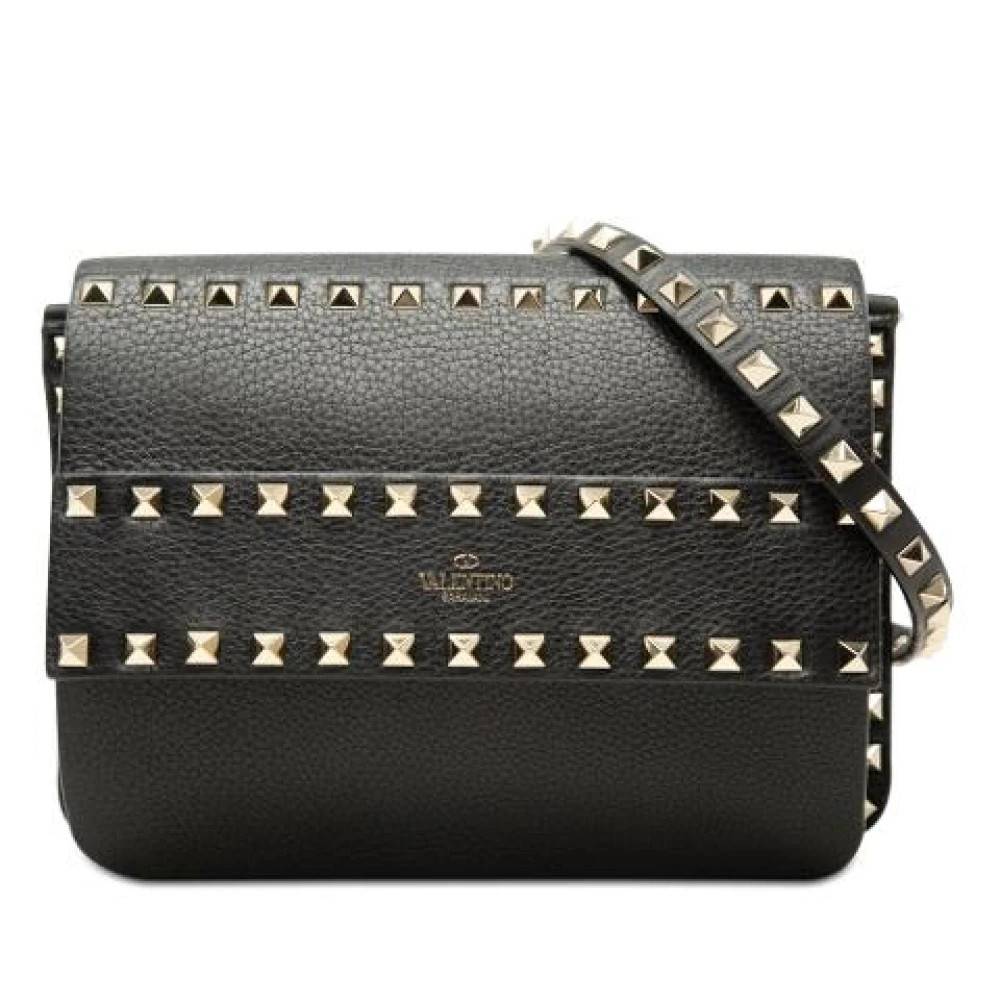 Valentino Vintage Pre-owned Vintage Skuldertaske - Vintage - unisex - Sort - ONE SIZE - Uld