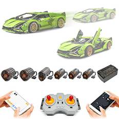 Technik Power Motoren Set für Lego 42115 Lamborghini Sián FKP 37 Rennwagen(Nicht Enthalten Modell)