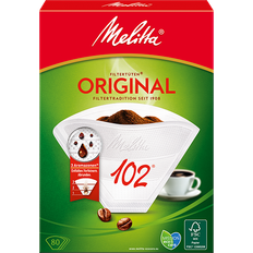 Melitta® kaffefilter Original, 102®, hvid