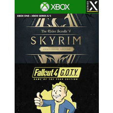 Skyrim Anniversary Edition + Fallout 4 G.O.T.Y Bundle (Xbox Series X/S) - Xbox Live Key - EUROPE