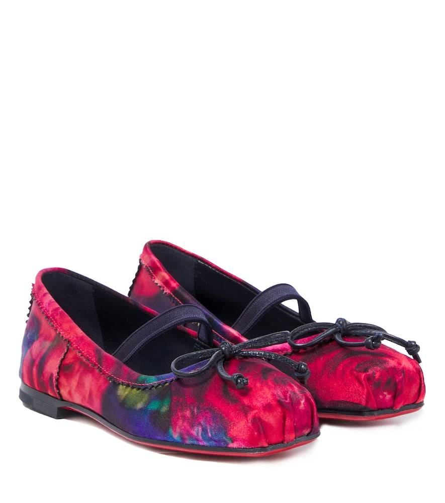 Christian Louboutin Kids Bailarinas Baballet de piel - multicolor - EU 29