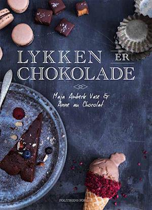 'Lykken er chokolade' - Brugt bog - Anne au Chocolat og Maja Ambeck Vase
