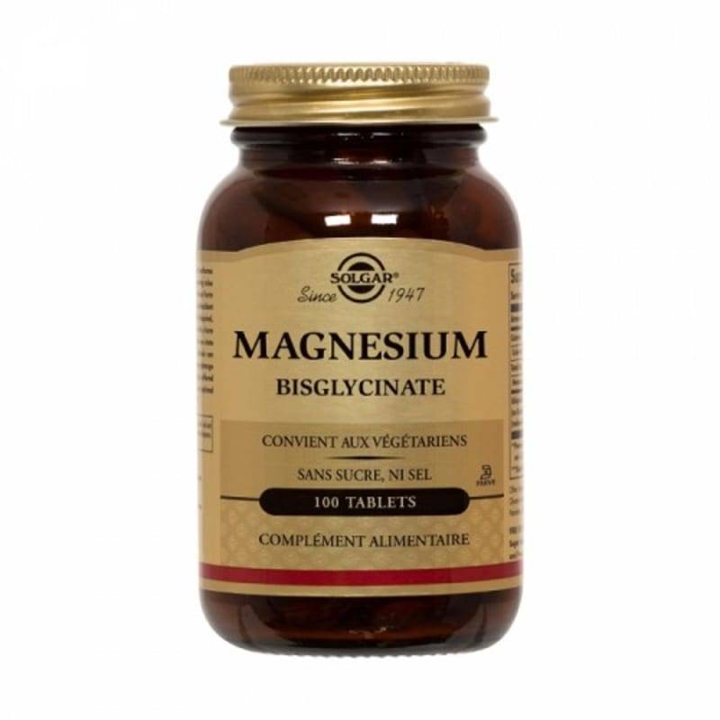 Solgar MAGNESIUM BISGLYCINAT 100 Tabletter