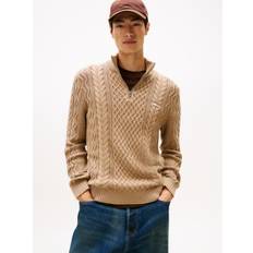Tommy Hilfiger Kabel Half Zip Strik