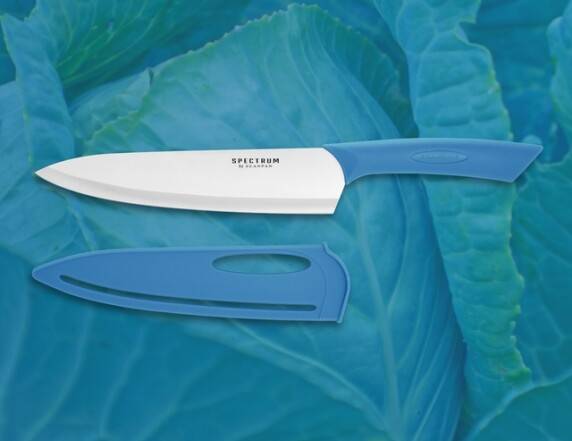 20 cm Kokkeknive; Silverlake blue; Spectrum