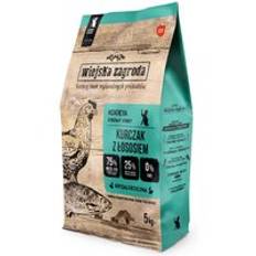 Wiejska Zagroda Kitten med kyckling & lax - Ekonomipack: 2 x 5 kg