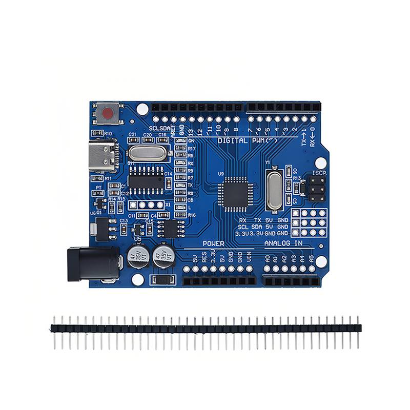 Official (CH340G) MEGA328P Chip for Arduino UNO R3 + USB/TYPE-C CABLE ATMEGA328P-AU Development Board 16Mhz UNO R3