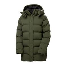 W Aspire Puffy Parka Sport Jackets Padded Jacket Khaki Green Helly Hansen