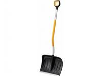 (ComputerSalg) Fiskars 1057186, Sneskovl, Metal, Sort, Orange, Justerbar, Ergonomisk, Polen, 53,2 cm