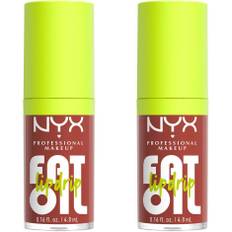 2st NYX Professional Makeup Fat Oil Lip Drip 10 Splash Of Cream Lipgloss - 4,8 ml