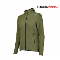 Fusion C3+ Recharge Hoodie Women, green