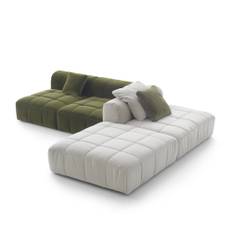 Arflex - Strips Modular Sofa, Fabric Cat. T4 Mistral 1401 - Modulære sofaer og hjørnesofaer - Cini Boeri - Grøn