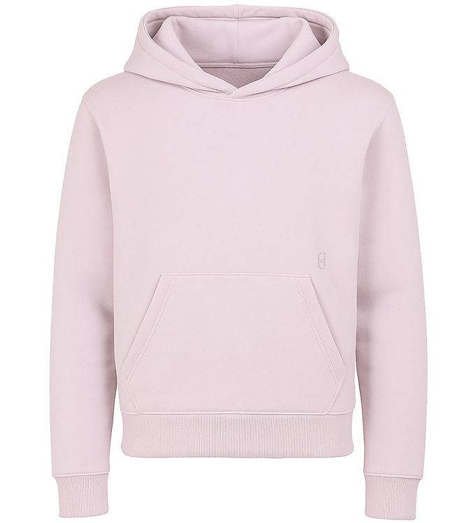 Grunt Hættetrøje - GrSyn - Rosa m. Print - Grunt - 10 år (140) - Hættetrøje
