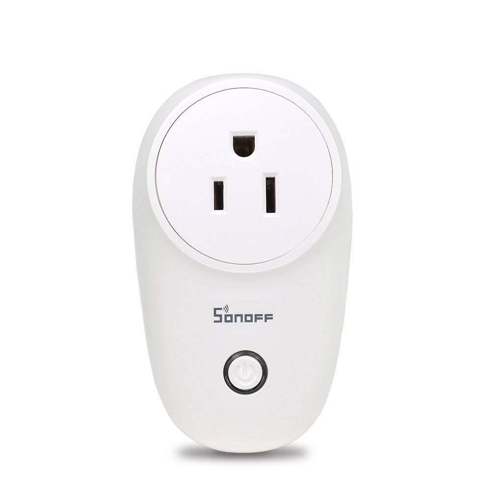 Sonoff s26 eu eu-e/eu-f/uk/au /us 220v 10a smart plug wifi eluttag timer uttag fjärrkontroll alexa google home ifttt kompatibel - S26 us
