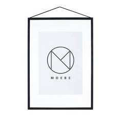 Svart Moebe Ram alu A3 (30x40 cm)