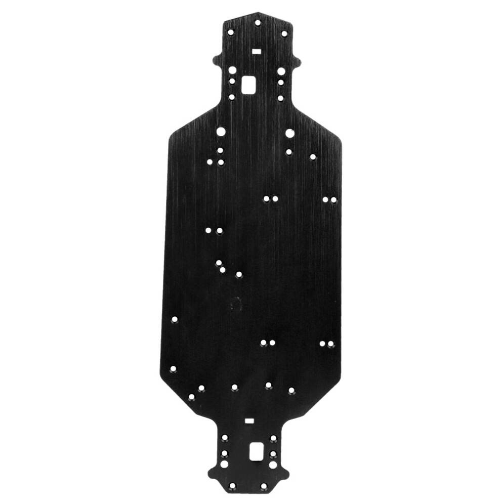 Reservedele til opgradering af RC Monster Truck CNC-aluminiumchassis Øget styrke og præcision Holdbar aluminiumslegering