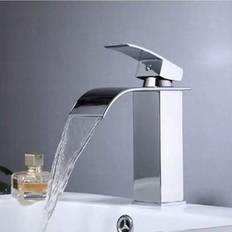 1st silver tvättställsblandare, vattenfall stil, vertikal vattenfall stil