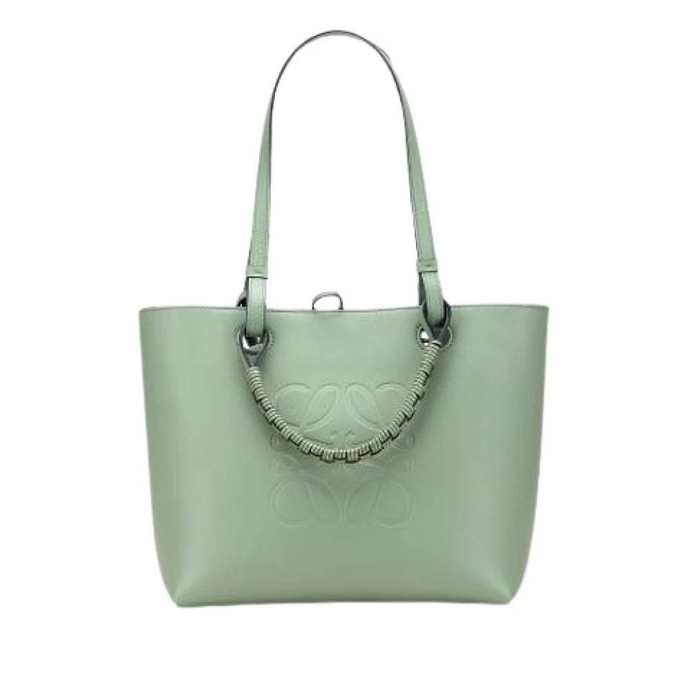 Loewe Pre-owned Pre-owned Læder Satchel - Vintage - Dame - Grøn - ONE SIZE - Læder