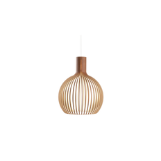 Secto Design - Octo 4241 pendel - Ø45 cm - Sort lamineret - sort ledning & baldakin