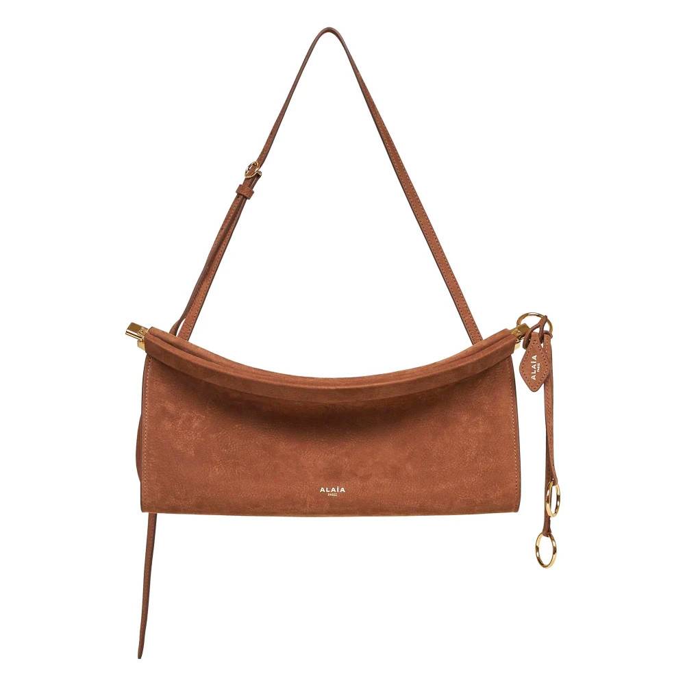 Alaïa Le Click East West Medium Bag - Tasker - Dame - Brun - ONE SIZE - Uld