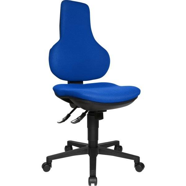 Ergo point kontorstol blå