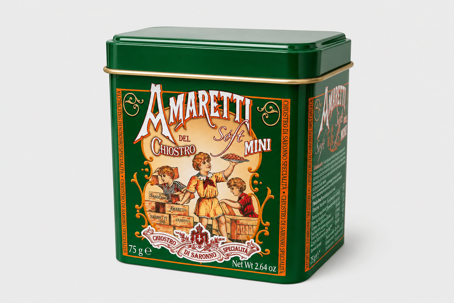 Lowin, Amaretto, Classico Soft, 75 g..