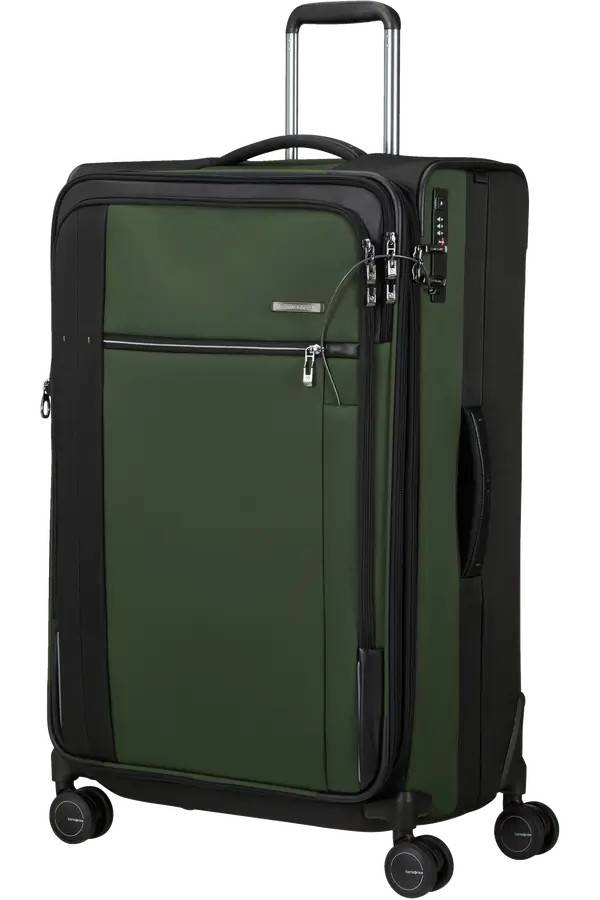 Samsonite Spectrolite 3.0 Mellanstor 68cm datafack Exp - 4 Hjul Grön