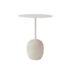 &Tradition Lato Table LN8 Sidobord 46x46x12 Beige - Ivory White / Crema Diva Marble (46x46x12)