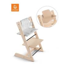 Stokke Tripp Trapp stol med Babyset och  Klassisk Dyna