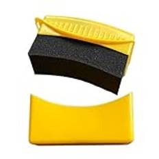 Tire Dressing Applicator Pad, Tire Shine Sponge,Car Wheel Dressing Shine Tire Wax Wipe | Tire Wax Wipe, skumapplikatorsvampar för förbättrad glans och skydd