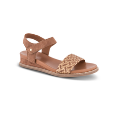 Nordic Softness Damesandal Brun 4224160730 - 41