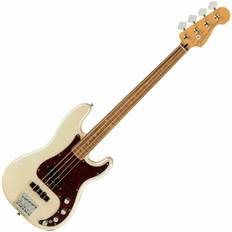 Fender Player Plus Precision Bass PF Olympic Pearl 4-strenget basguitar (Kun pakket ud)