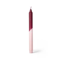 Kronljus Stearin Rosa/Röd