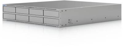 Ubiquiti Networks UniFi NAS Pro-8, 8-bay NAS 2.5/3.5", ARM Quad Core 2GHz CPU, 8 GB RAM, 10GbE RJ45+2x10GbE SFP+, rackmonterbar 2U