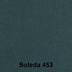 Hjort Knudsen - Boston lænestol - læder - Soleda 453 blue