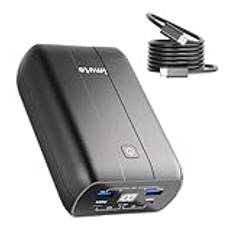 imuto Externt batteri 20000mAh 100W Power Bank Snabb Laddning bärbar laddare USB C Input & Output Laptop Powerbank för Macbook Dell HP iPhone 15/14/13/12 Galaxy Steam Deck iPad Google