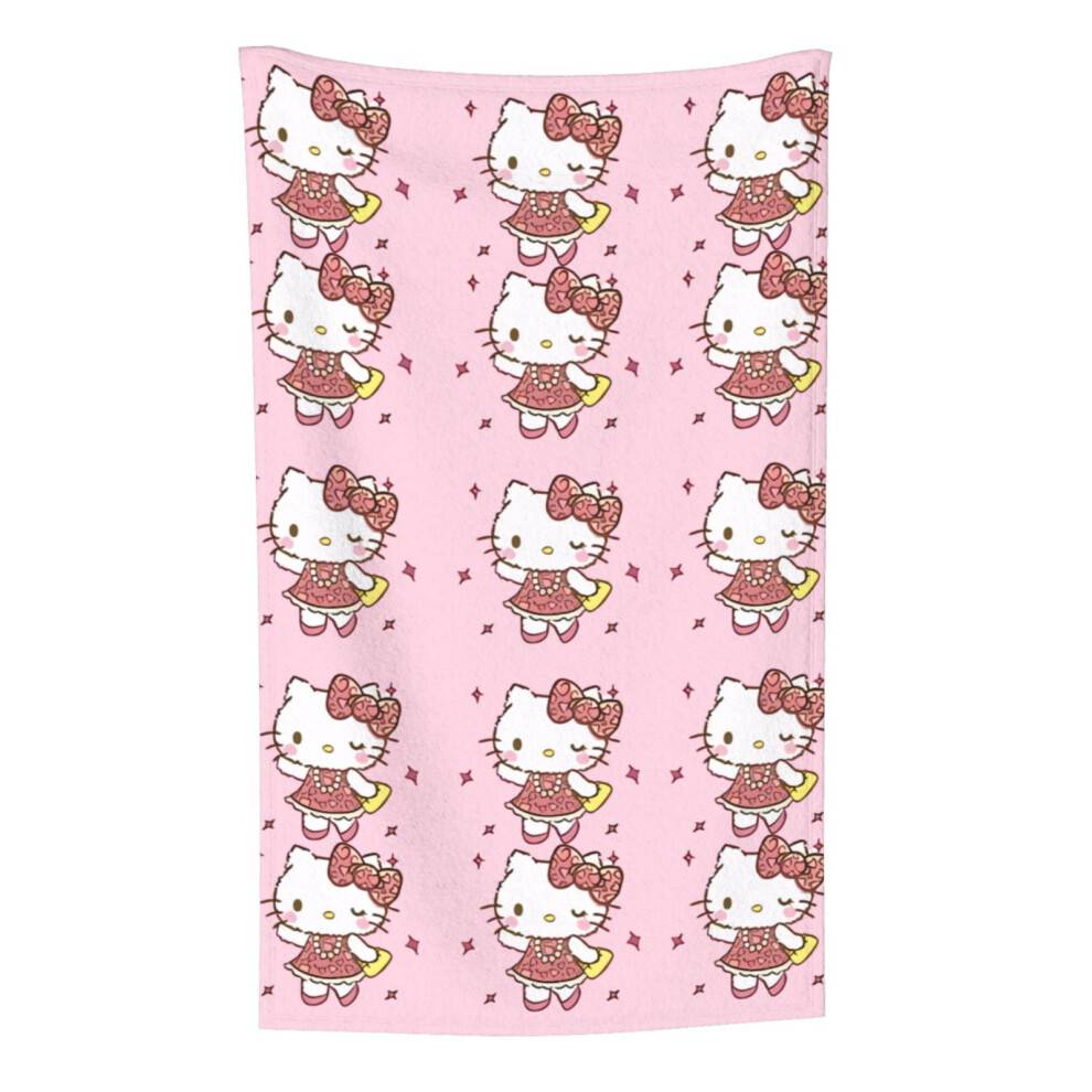 Hello Kitty flanellfilt för kattälskare 30x50 tum