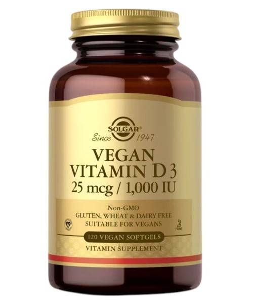 Solgar - Calcium Citrate With Vitamin D3, 25mcg - 120 Sgels