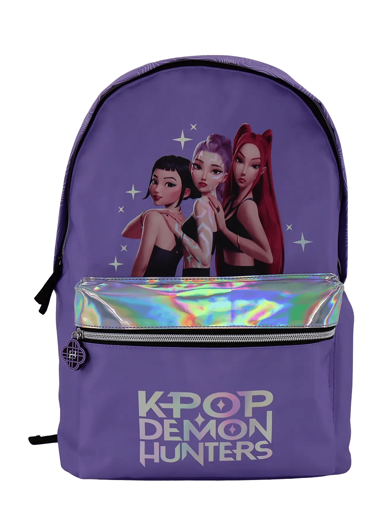 DEMON HUNTERS Kpop Demon Hunters Lilla Rygsæk | Purple | One Size