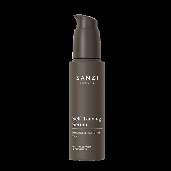 Sanzi Beauty Self-Tanning Serum 30ml med gratis Face Scrub 100 ml