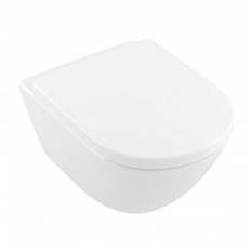 Villeroy und Boch Subway 2.0 Wand-WC Komfort - spülrandlos, Befestigungsset "SupraFix compact", Weiß Alpin CeramicPlus