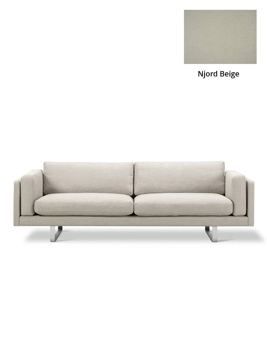 EJ280 Sofa fra Fredericia Furniture Njord - Beige / Model 8062 - 240 cm - Jacobsen Plus