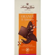 Anthon Berg Appelsin & Mandel Mørk 80 g.